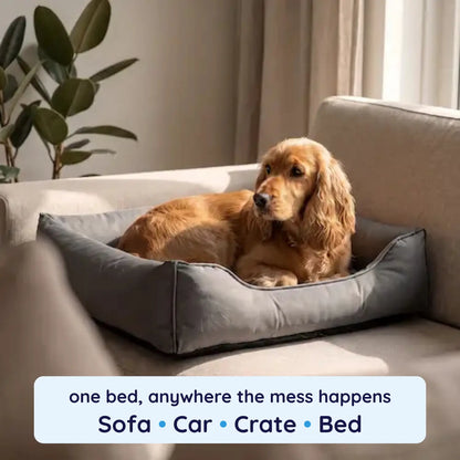 MrFluffyFriend™ - Water Resistant Oxford Dog Bed