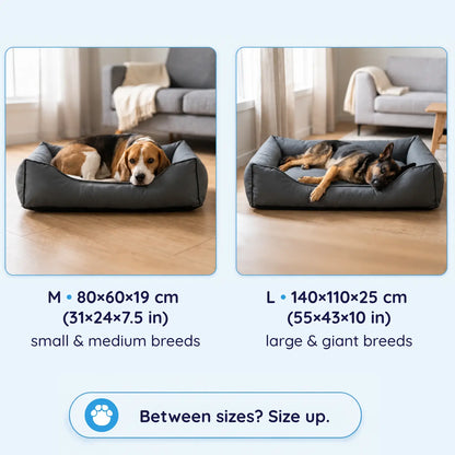 MrFluffyFriend™ - Water Resistant Oxford Dog Bed
